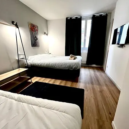 Le Lego, 3 Chambres, 8 Personnes Et Parking, Centre Grenoble